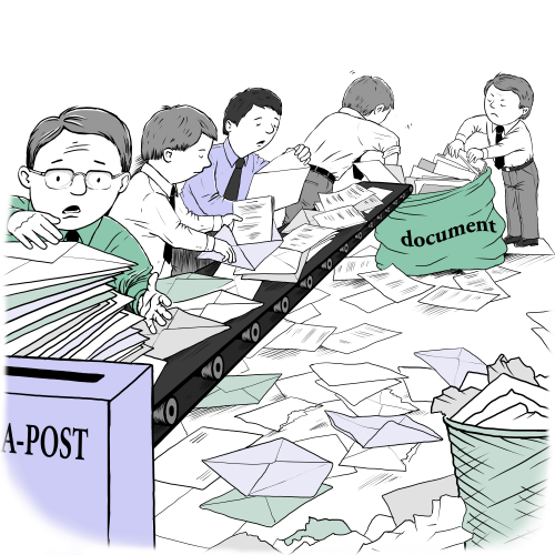 Processing incoming invoices